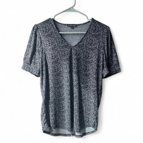 NWOT Adrianna Papell Short Sleeve Shirt Size S - Picture 1 of 10